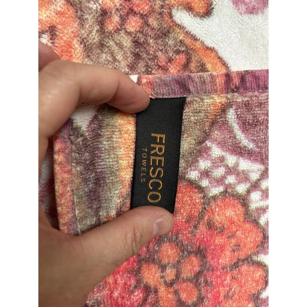 FRESCO Towels - Terry Turkish Cotton - 1 Bath Towel, 2 Hand Towels & Washcloth
